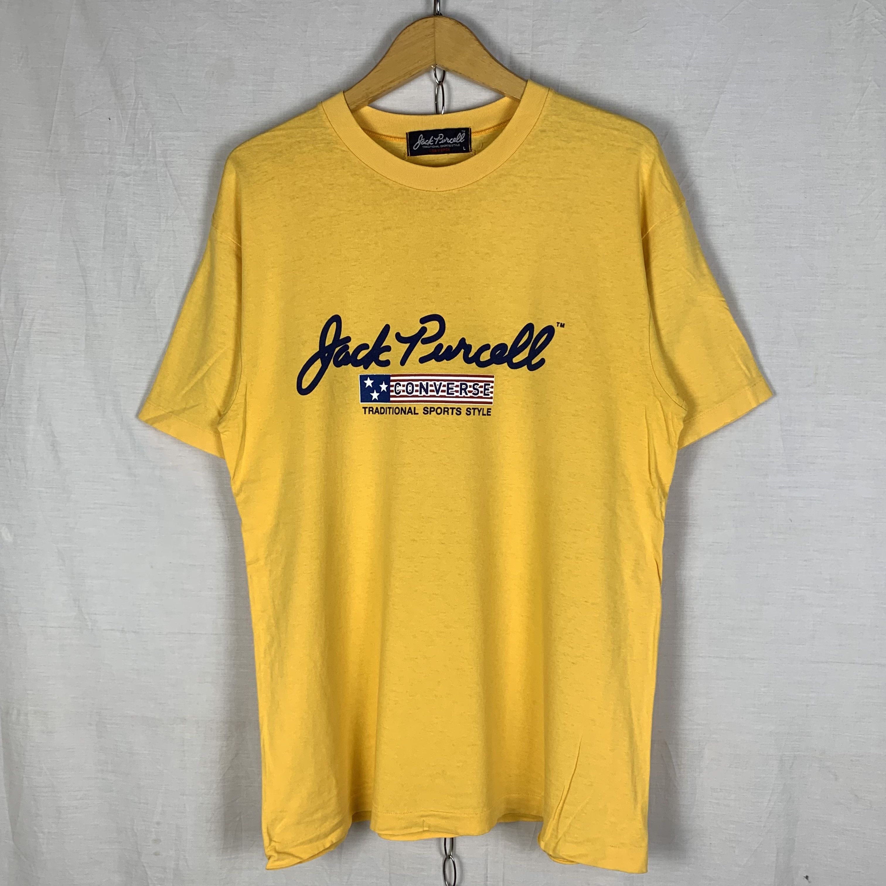 Converse Vintage Jack Purcell Converse Tee Size US L / EU 52-54 / 3 - 1 Thumbnail