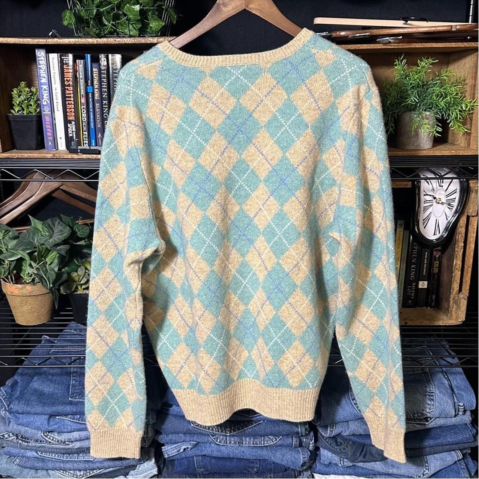 Polo Ralph Lauren Vintage Polo Ralph Lauren Lambswool/Cashmere Sweater Mens XL Size US XL / EU 56 / 4 - 2 Thumbnail