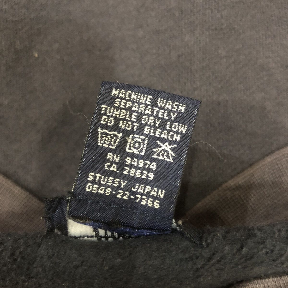 Stussy Faded Black Stussy Button Up Sweater Size US L / EU 52-54 / 3 - 7 Thumbnail