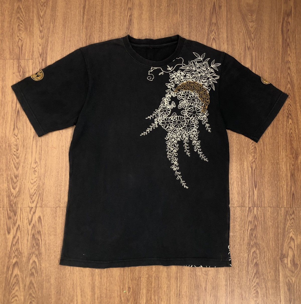 Bullet Noise × Japanese Brand Sukajan Skull japanese traditional t-shirt Size US M / EU 48-50 / 2 - 2 Thumbnail