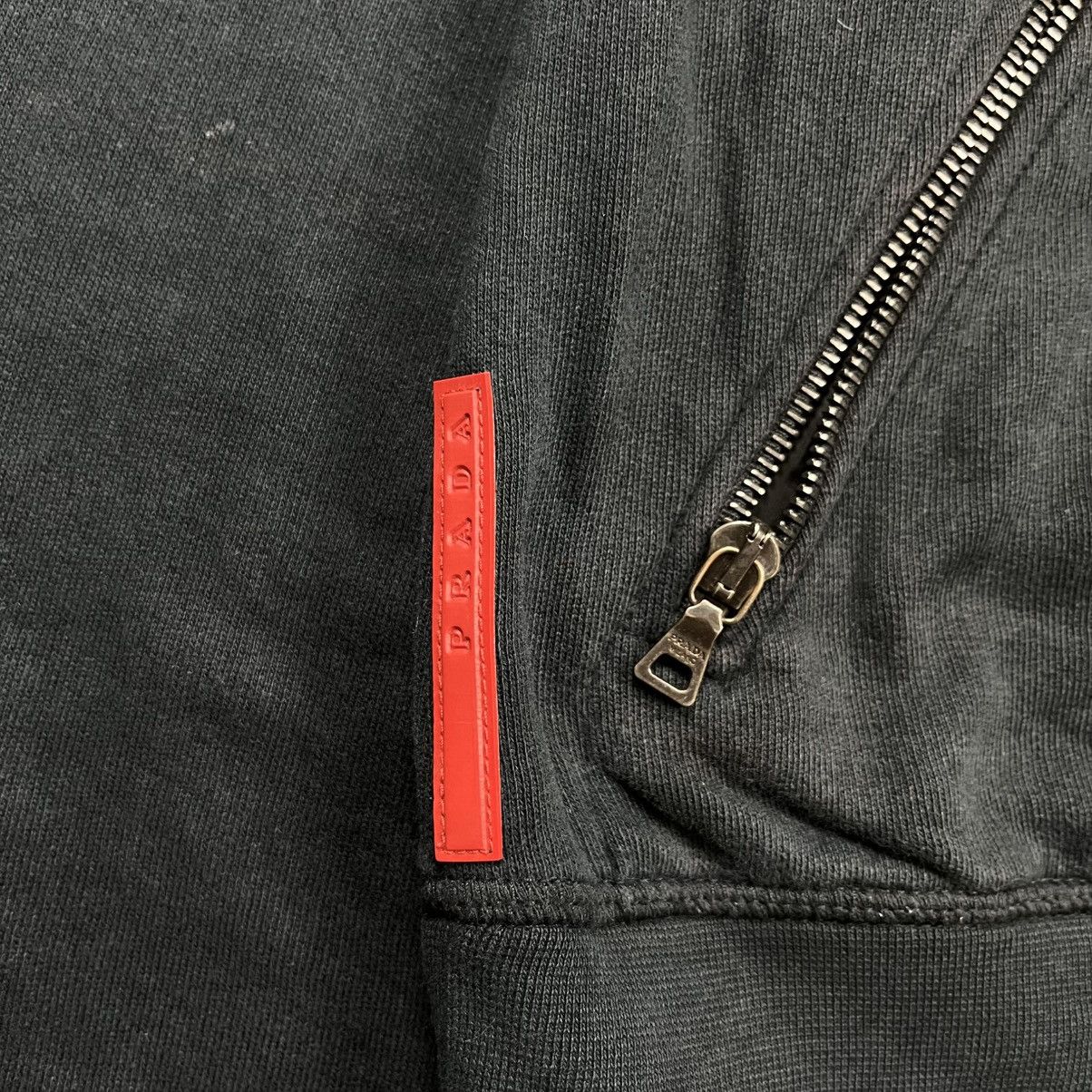 Prada Prada nylon zip hoodie Size US L / EU 52-54 / 3 - 4 Thumbnail