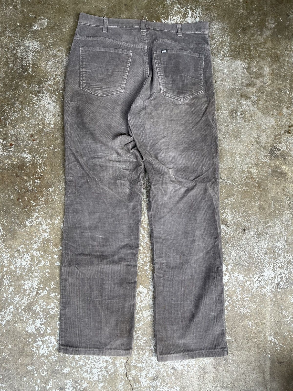 Gap Vintage 80s Gap Corduroy Pants Grey Size US 32 / EU 48 - 2 Thumbnail