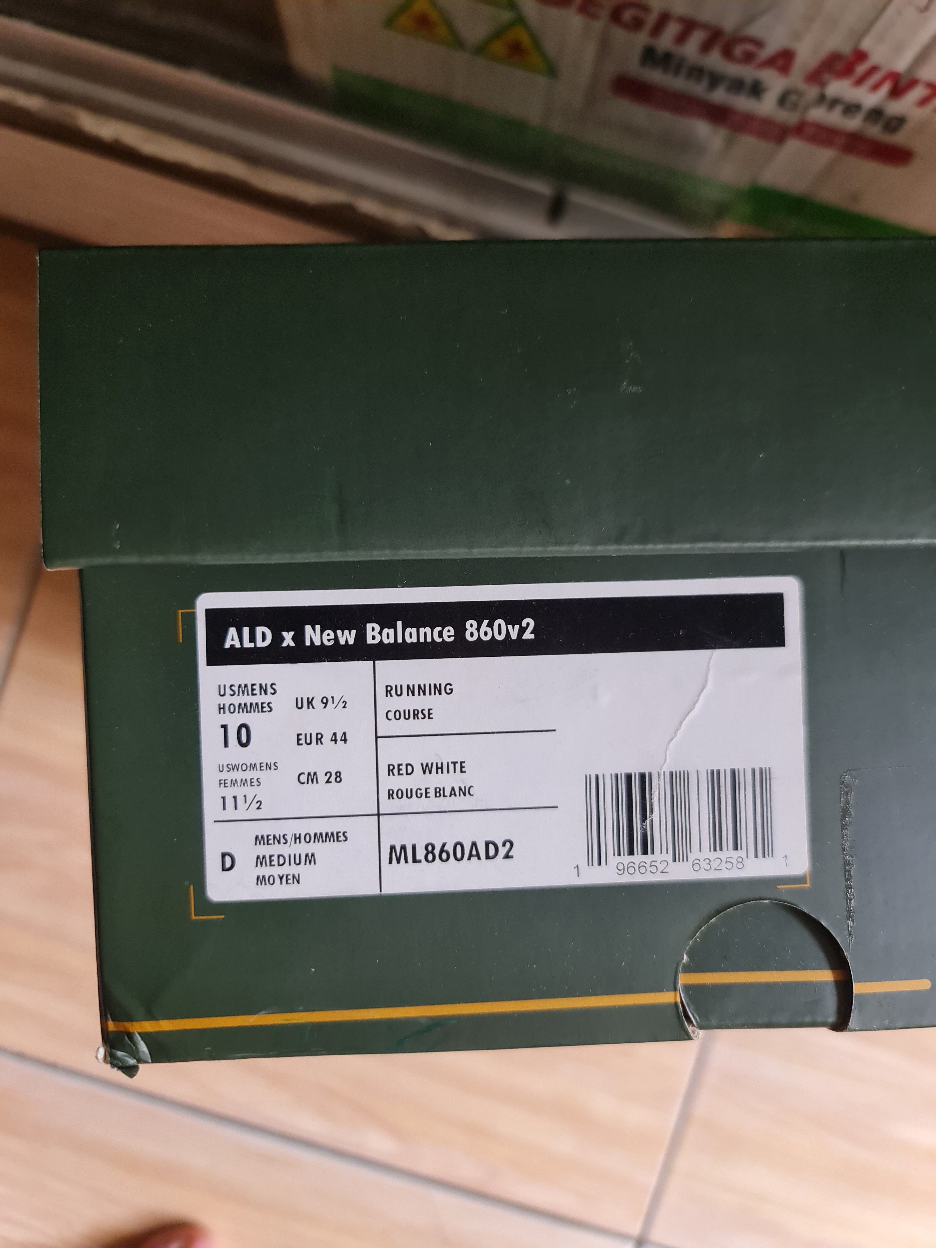 Aime Leon Dore New Balance 860 V2 Aime Leon Dore Red Size US 10 / EU 43 - 9 Thumbnail