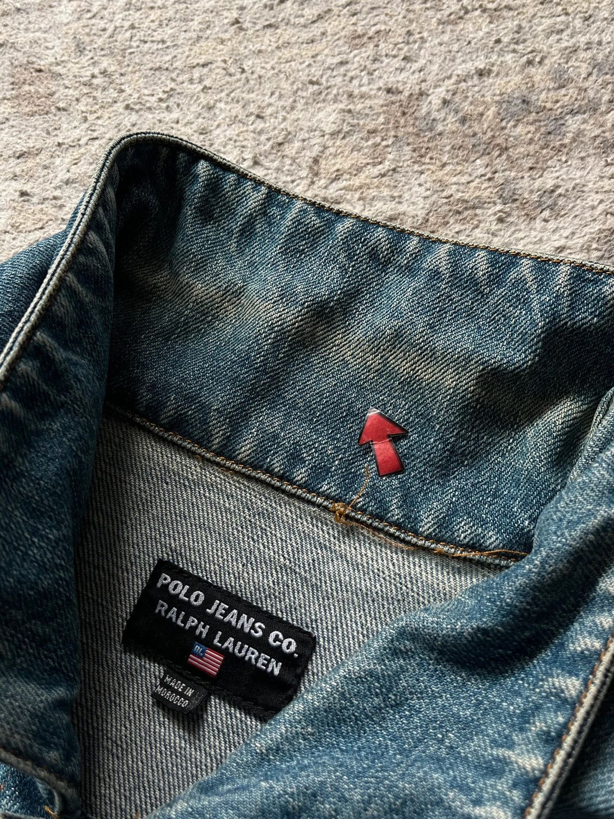 Ralph Lauren Ralph Lauren Polo Jeans Sz XL Denim Jeans Jacket 2001 Rare Size US XL / EU 56 / 4 - 18 Thumbnail