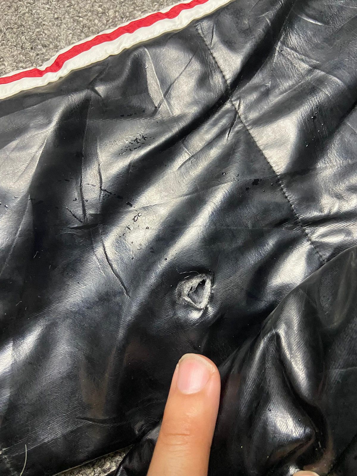 Kadoya Vintage Black Horse Kadoya Custom Leather Jacket (168) Size US L / EU 52-54 / 3 - 11 Thumbnail
