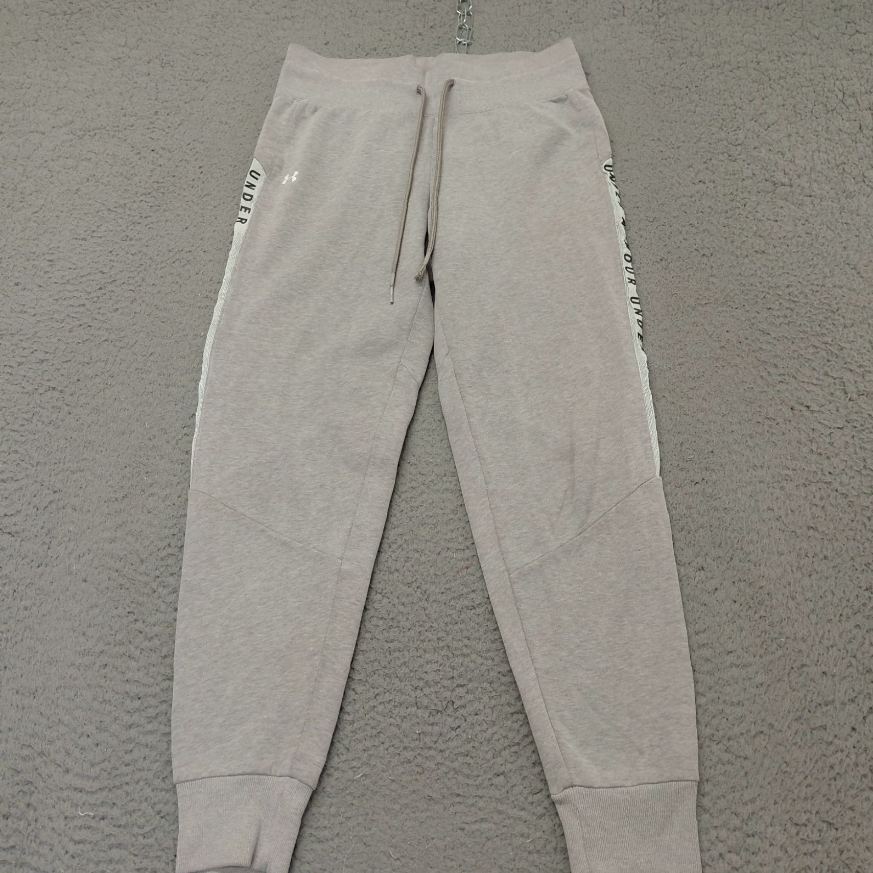 Under Armour Under Armour Pants Womens Size Small Gray Heather Loose Jogger Activewear Casual Size 28" / US 6 / IT 42 - 4 Thumbnail