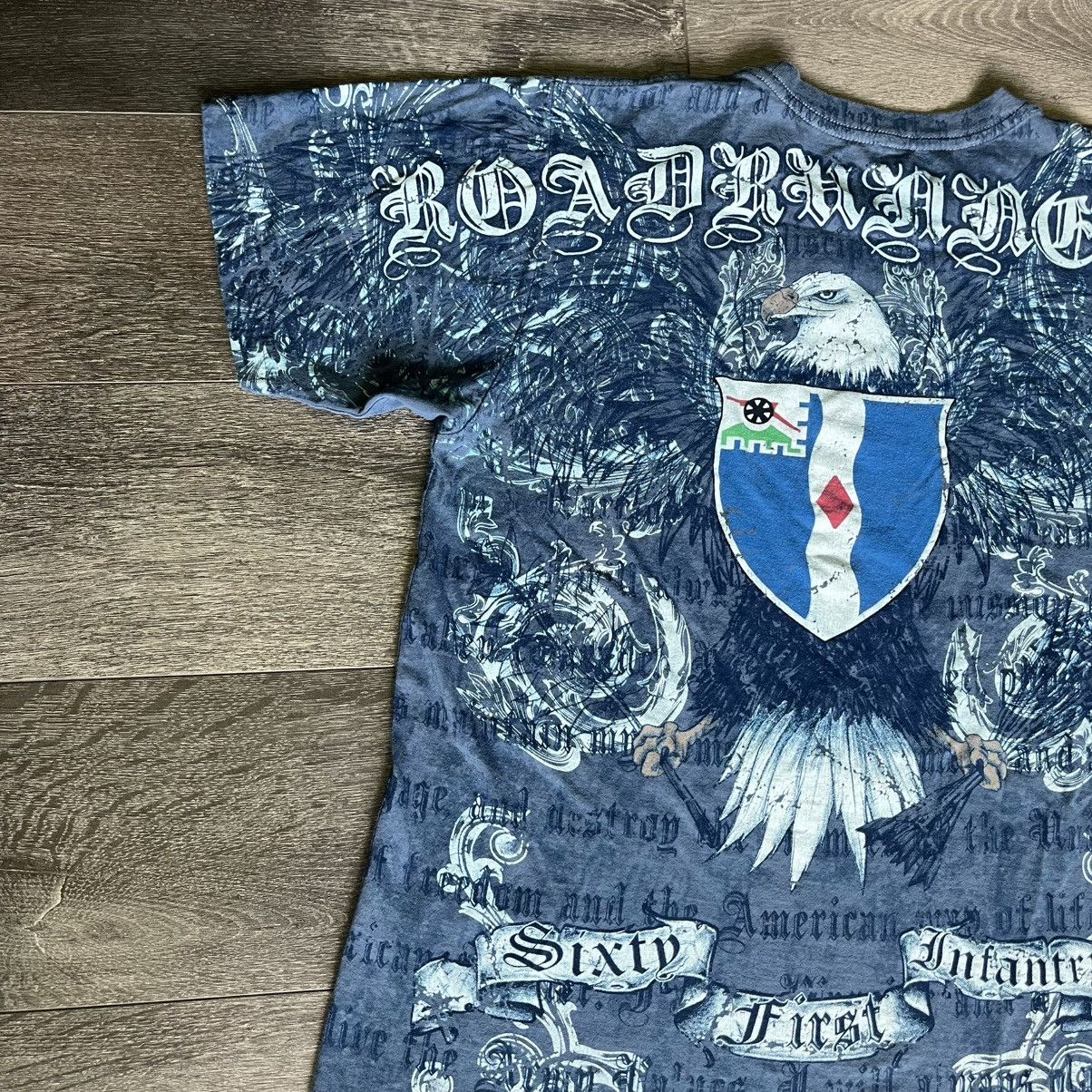 Affliction Vintage 2000s Apprime Affliction Style Roadrunners Eagle Tee Size US M / EU 48-50 / 2 - 6 Thumbnail