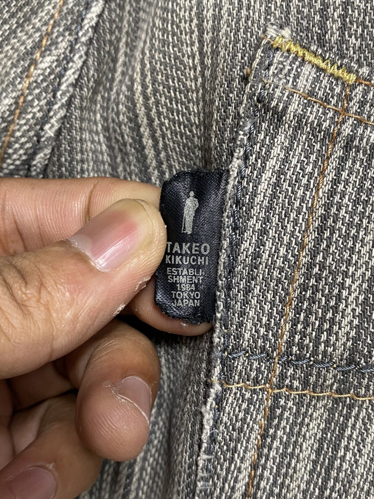 Japanese Brand × Takeo Kikuchi Takeo Kikuchi Denim Jeans Size US 33 - 10 Thumbnail