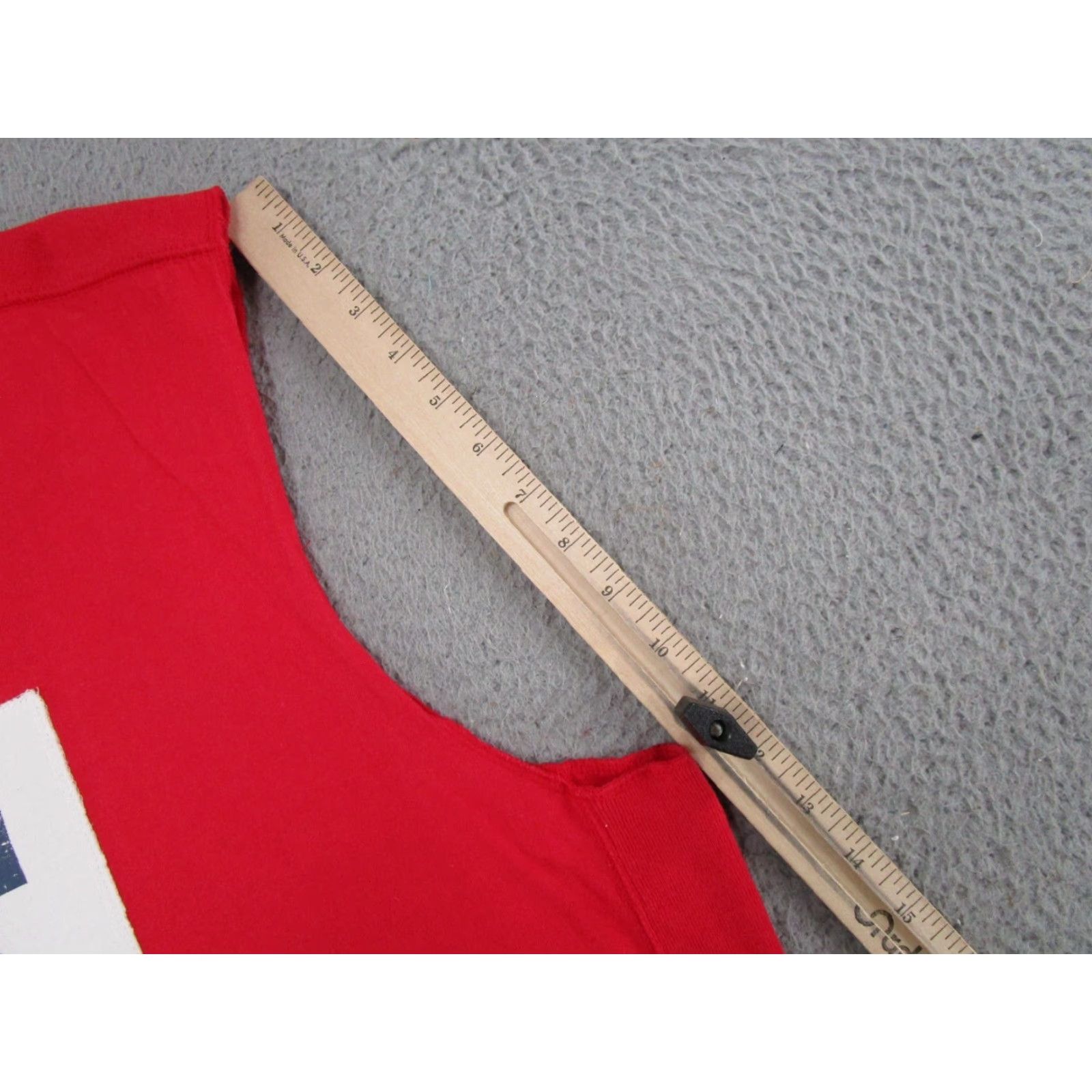 Mossimo VINTAGE Mossimo Supply Sleeveless Tank Top #6 Heavy Cotton Shirt L Red Men T-Shirt 90s Summer Size US L / EU 52-54 / 3 - 7 Thumbnail