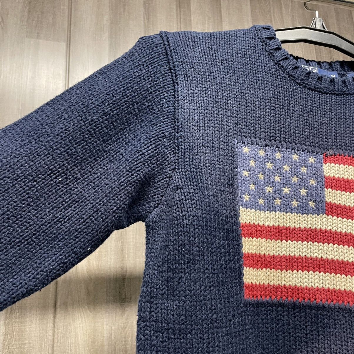 Polo Ralph Lauren Polo Ralph Lauren American Flag Sweater Size US M / EU 48-50 / 2 - 6 Thumbnail