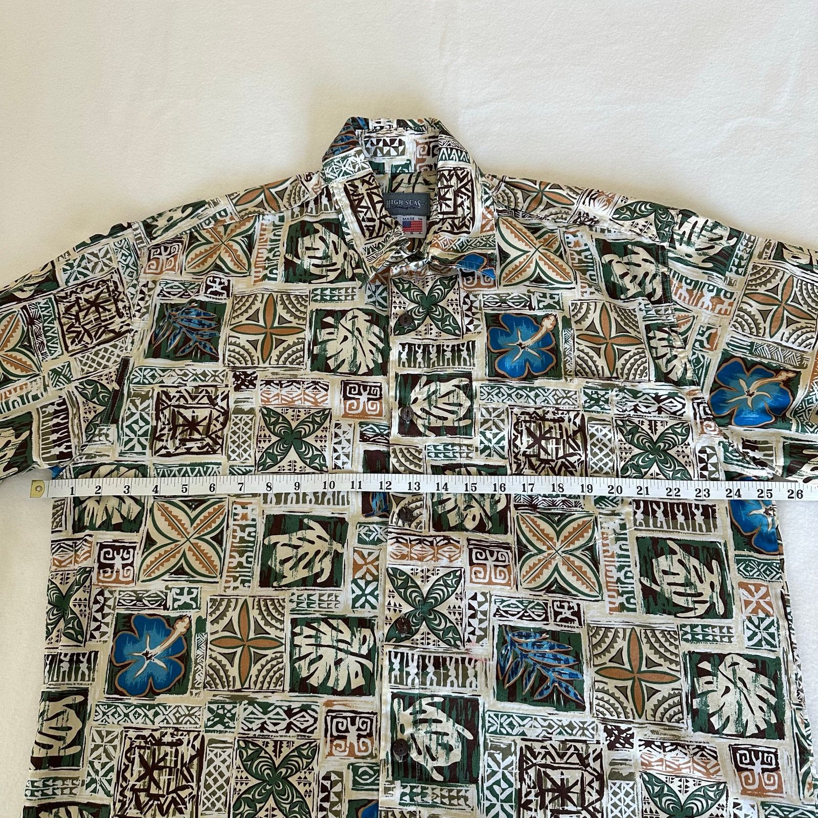 Other High Seas Trading Co Men Vintage Shirt Hawaiian Cotton M Size US M / EU 48-50 / 2 - 5 Thumbnail