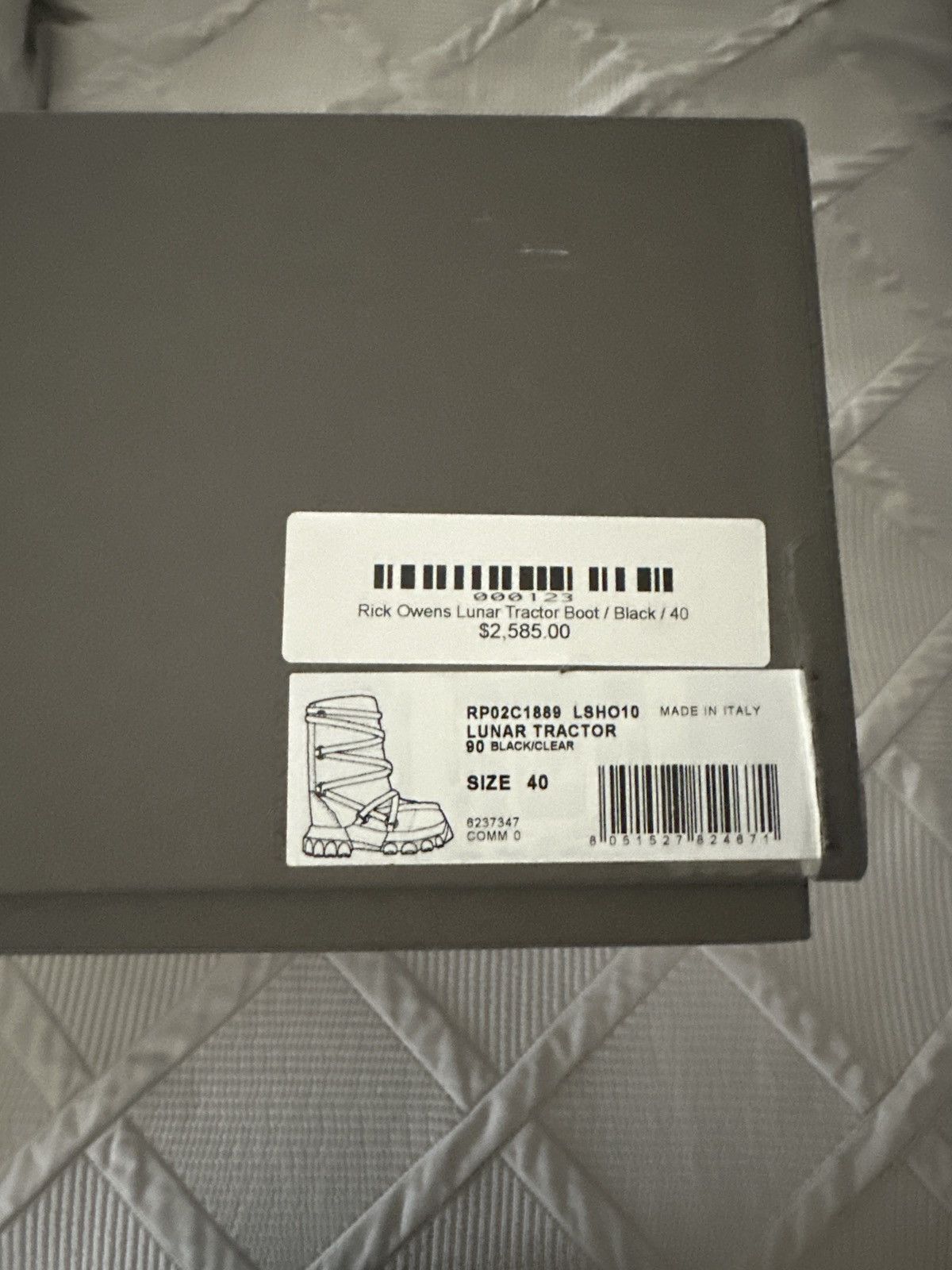 Rick Owens Rick Owen Lunar Boots Size US 7 / EU 40 - 6 Thumbnail