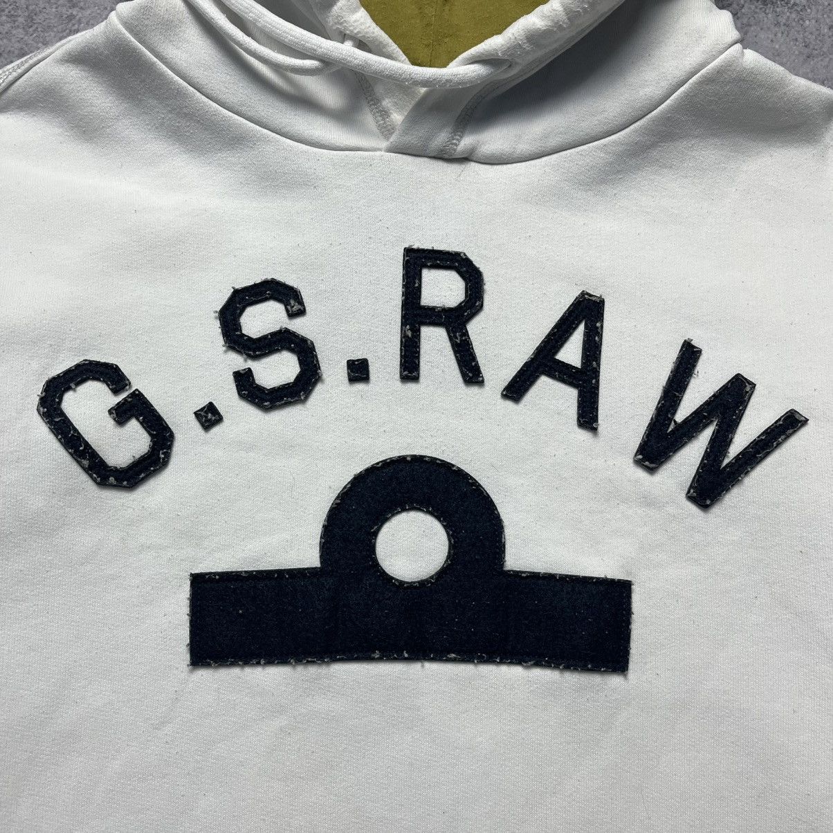 G-Star Vintage G-Star RAW Pocket Hoodie Y2K Streetwear Size US XXL / EU 58 / 5 - 3 Thumbnail