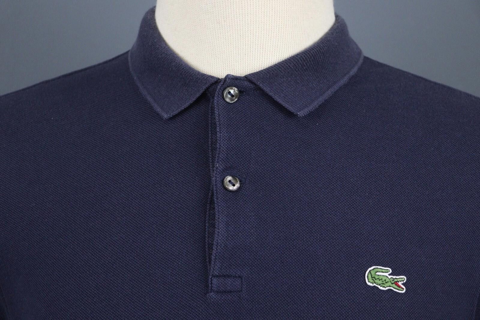 Lacoste Lacoste Blue Vintage Short Sleeve Polo Shirt Size 5 Size US M / EU 48-50 / 2 - 6 Thumbnail