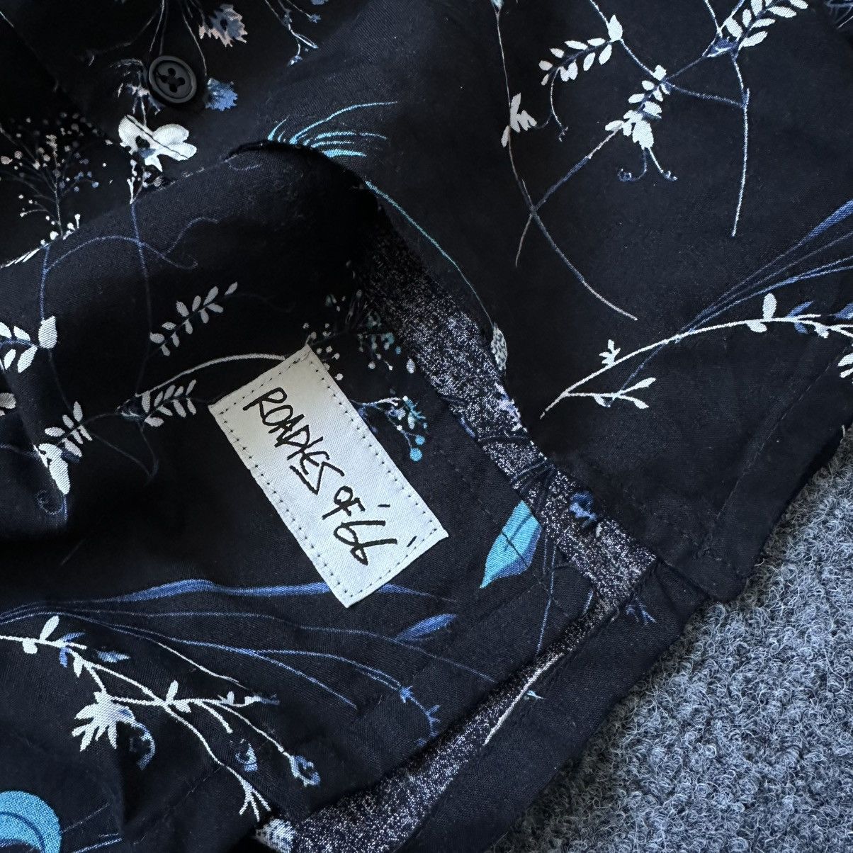 66 North VTG Mans Button Up Roadies of 66 Shirt Flowers Multi-logo Size US L / EU 52-54 / 3 - 8 Thumbnail