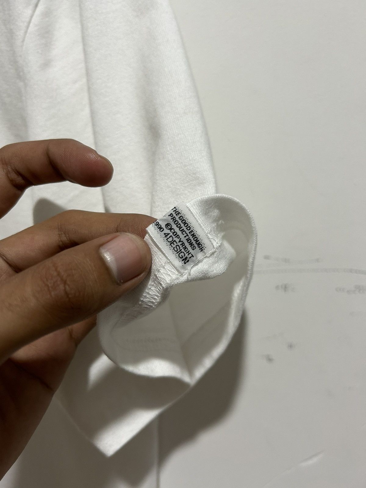 GOODENOUGH Vintage 2000s GOODENOUGH by Hiroshi Fujiwara Reflective Tee Size US M / EU 48-50 / 2 - 5 Thumbnail