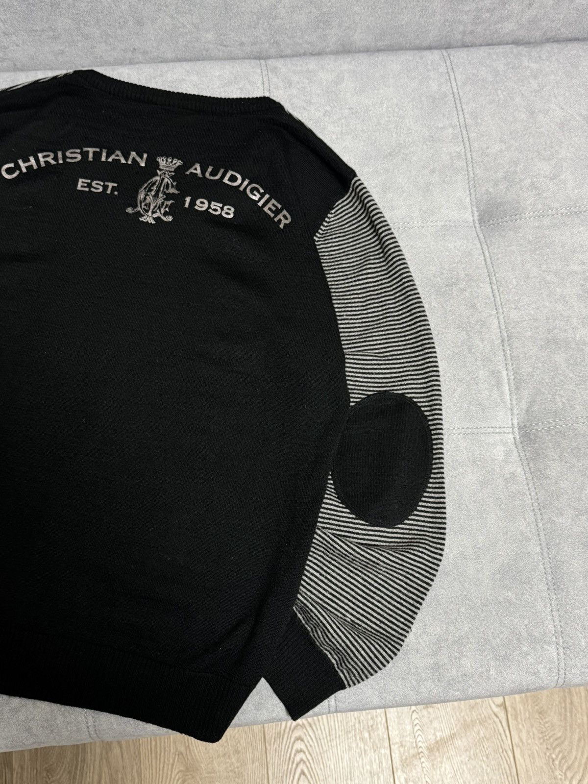 Christian Audigier × Ed Hardy × Vintage Vintage Designer Christian Audigier Ed Hardy Y2K sweater Size US L / EU 52-54 / 3 - 4 Thumbnail