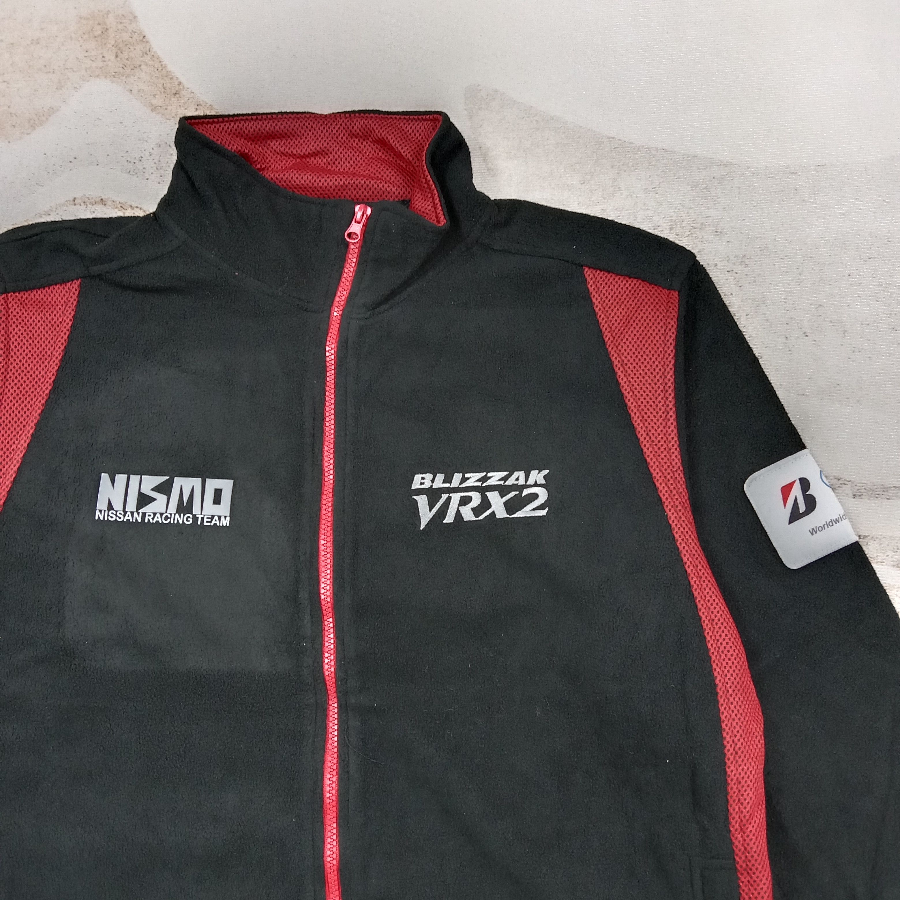 Nissan Blizzak VRX2 Nismo Nissan Racing Fleece Jacket C277N16 Size US L / EU 52-54 / 3 - 5 Thumbnail