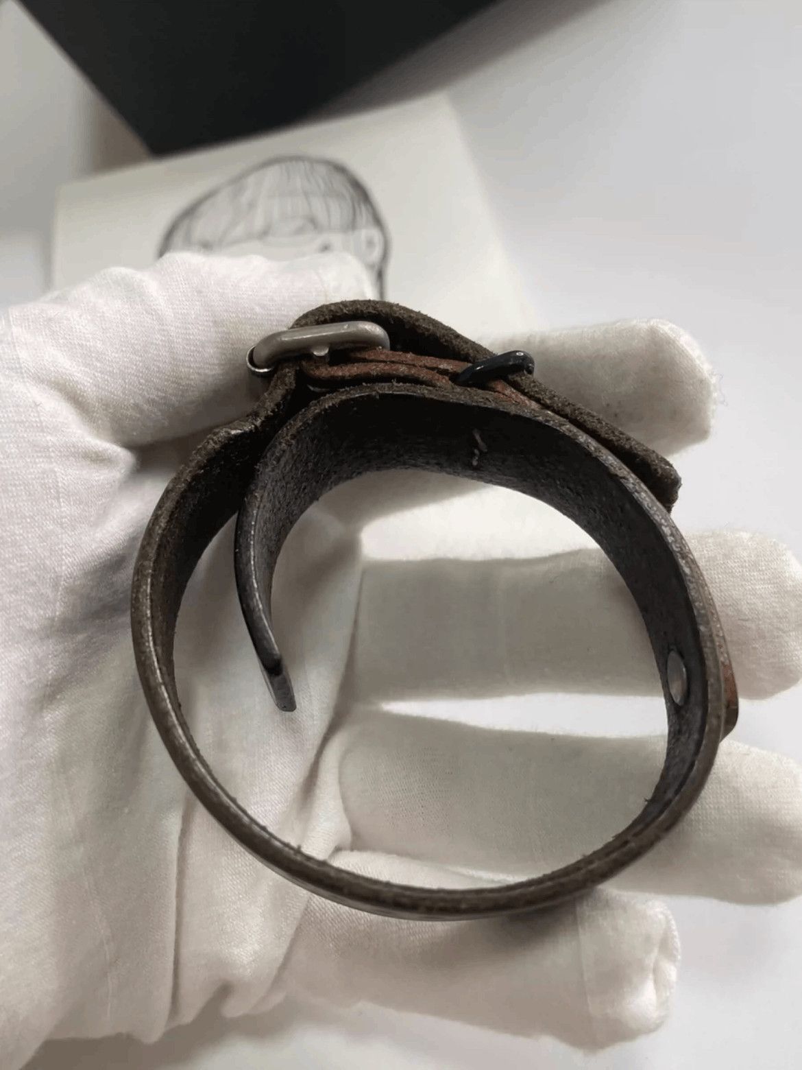 Undercover Udercover Less but Better Leather Bracelet Size ONE SIZE - 6 Thumbnail