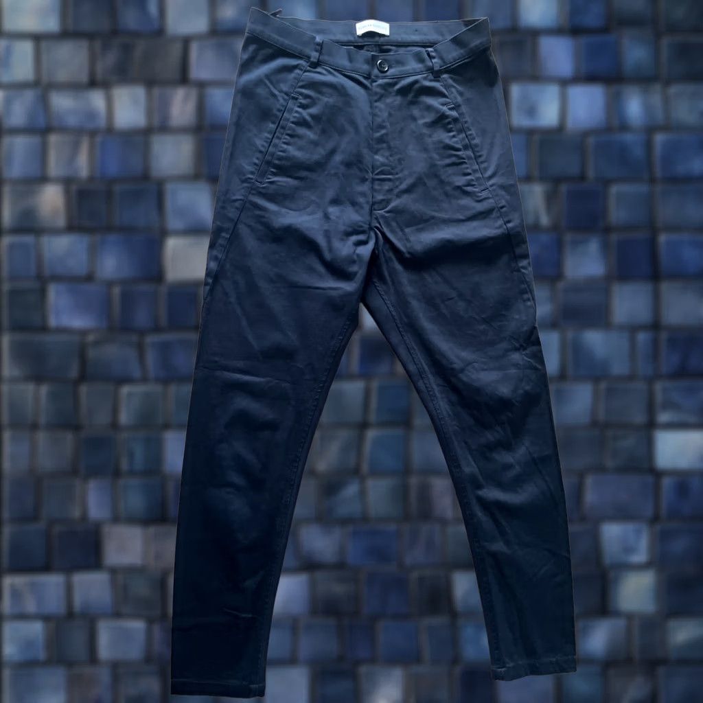 Scanlan Theodore Scanlan Theodore Chino Pants Women’s 2 Blue High Rise Slim Pocket Denim Cotton Blend 26x27 Regular Size Type Pants Boys? Size 26" / US 2 / IT 38 - 1 Thumbnail