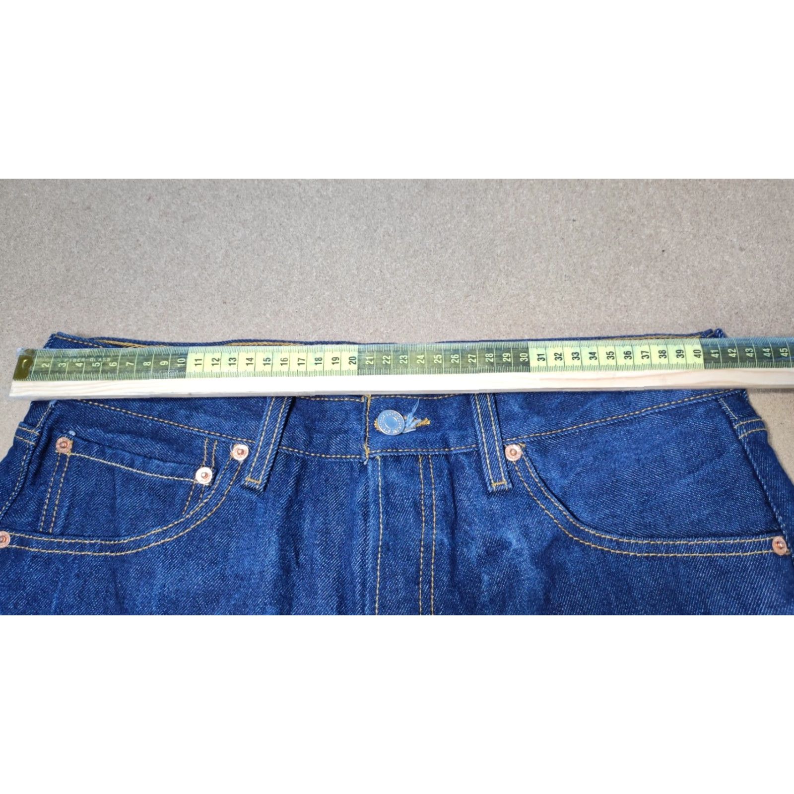 Levi's Levi's 501xx Vintage Jeans Denim Blue 7/8 W34 L27.5 Button Fly High Rise Mens Regular Size 34 Jeans Size US 34 / EU 50 - 3 Thumbnail