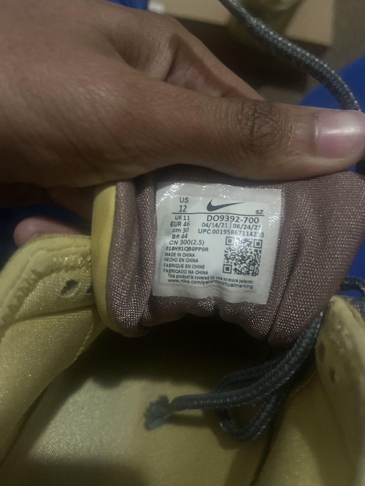 Nike × Travis Scott travis scott air max 1s Size US 12 / EU 45 - 6 Thumbnail