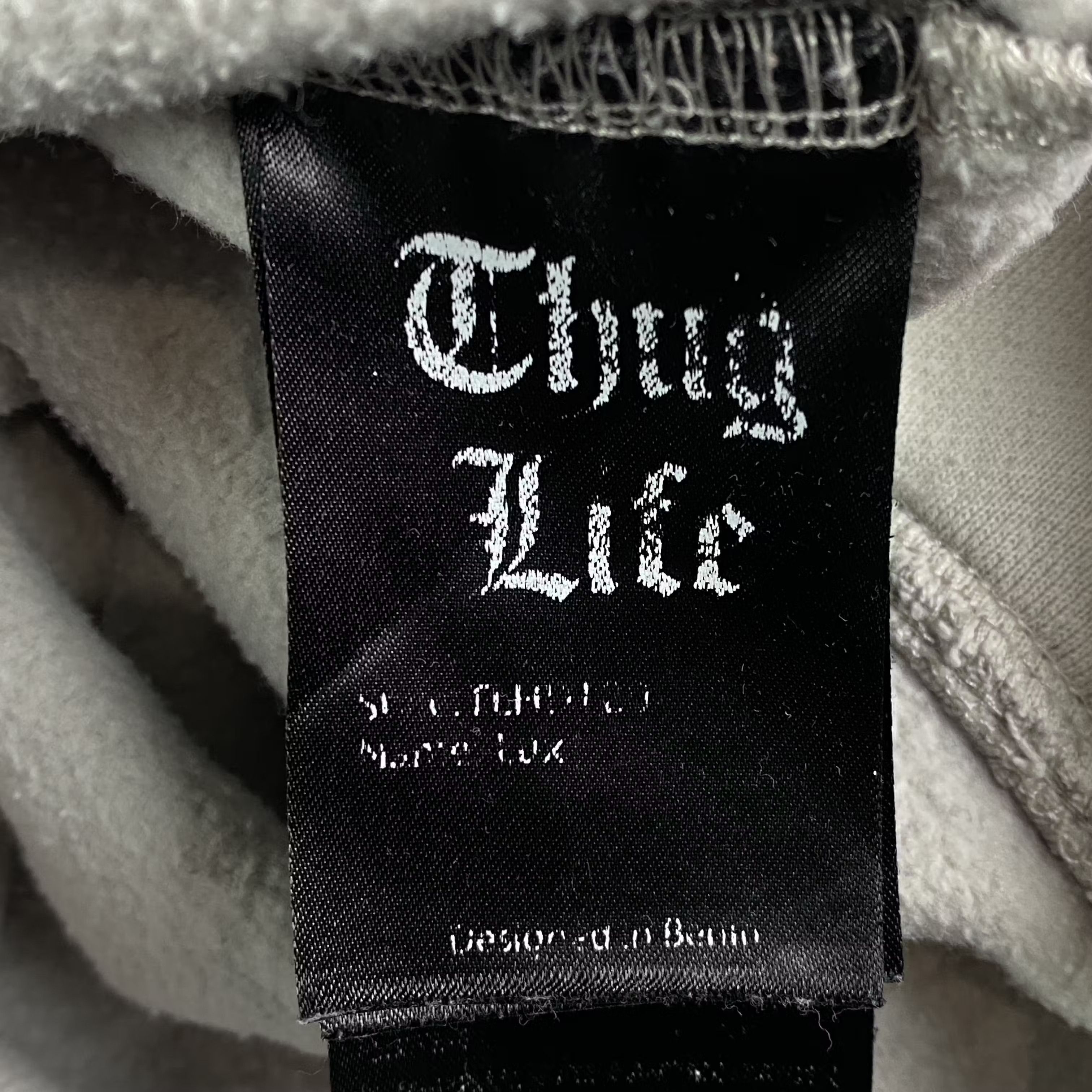 Band Tees × Rap Tees × Vintage Mens Vintage Hoodies Thug Life 2Puc TwoPac Size L Size US L / EU 52-54 / 3 - 7 Thumbnail