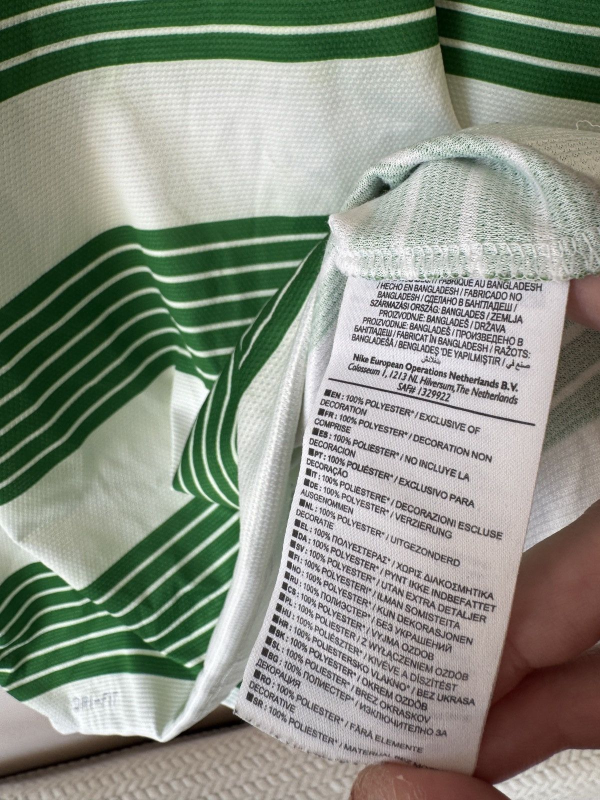 Nike Johansen #25 Celtic 2013-2014 Home Soccer Longsleeve Jersey Size US L / EU 52-54 / 3 - 24 Thumbnail