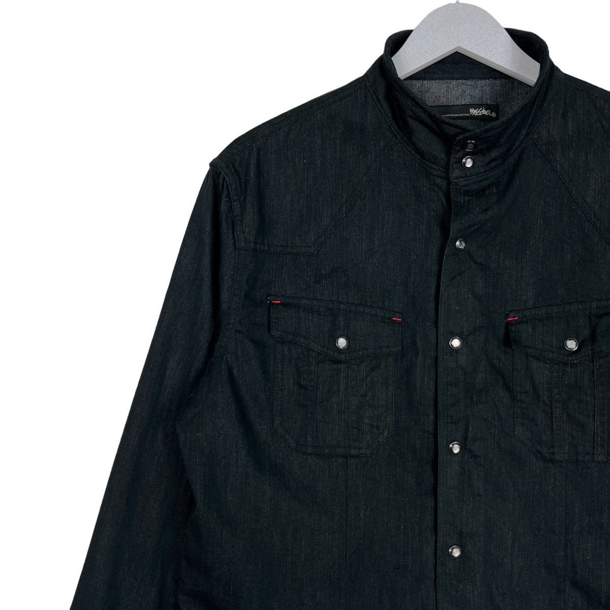 Mossimo 🔥 BLACK MOSSIMO SHIRT JACKET Size US M / EU 48-50 / 2 - 7 Thumbnail