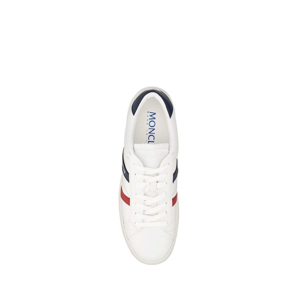 Moncler Moncler Elegant White Monaco M Men's Sneakers Size US 10 / EU 43 - 4 Thumbnail