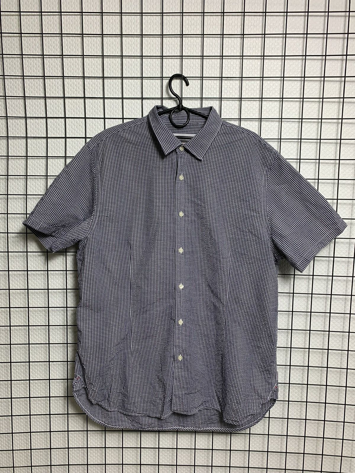 Orlebar Brown Orlebar Brown Mens Cotton Indigo Blue Summer Shirt Size US XL / EU 56 / 4 - 8 Thumbnail