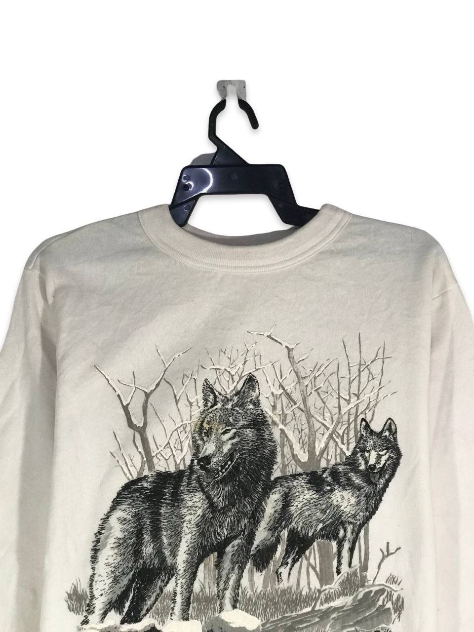 Other Vintage 90s stallion springs wolf sweatshirt jumper size XL Size US XL / EU 56 / 4 - 2 Thumbnail