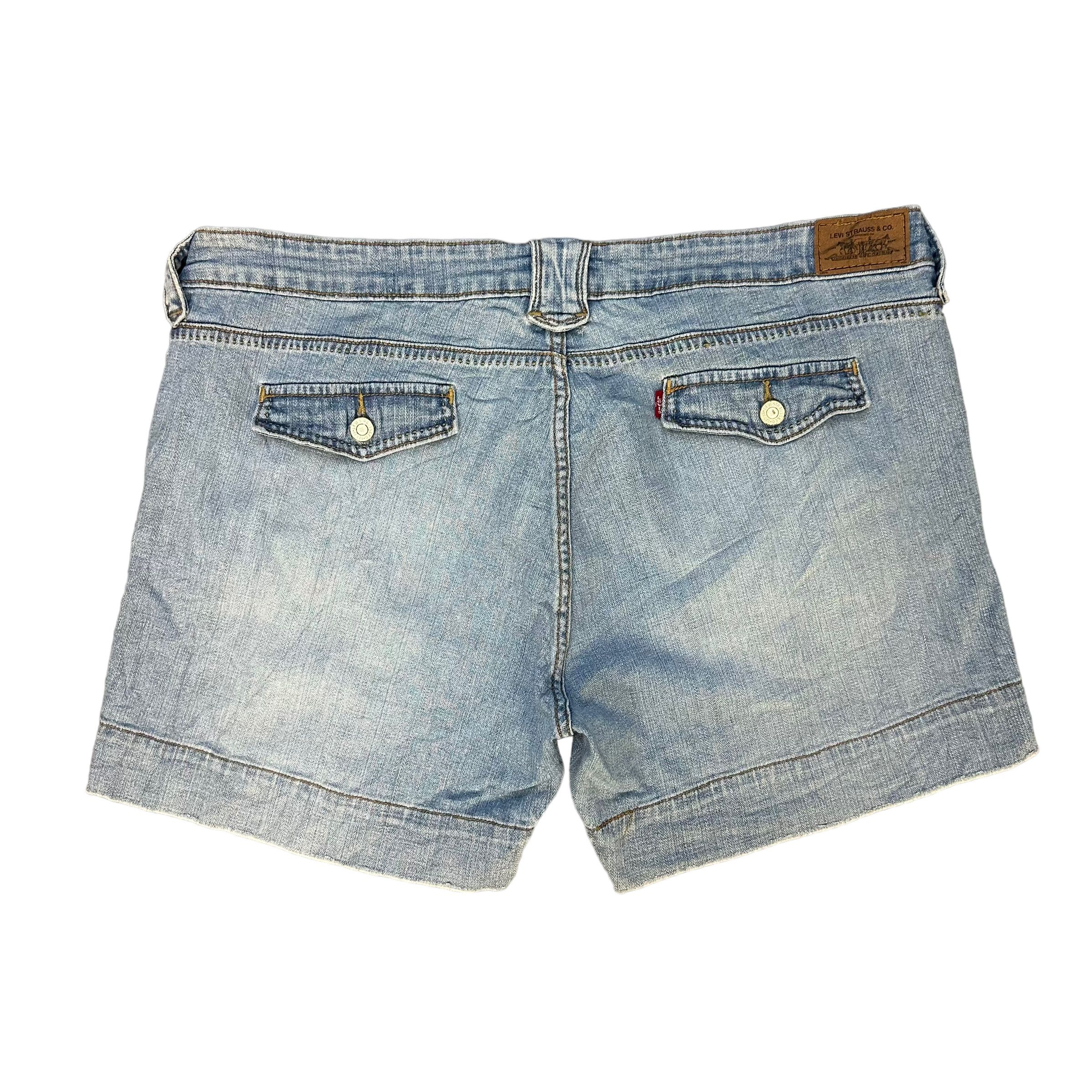 Levi's LEVIS 545 LIGHT WASH DENIM SHORTS #8411-008 Size 39" - 10 Thumbnail