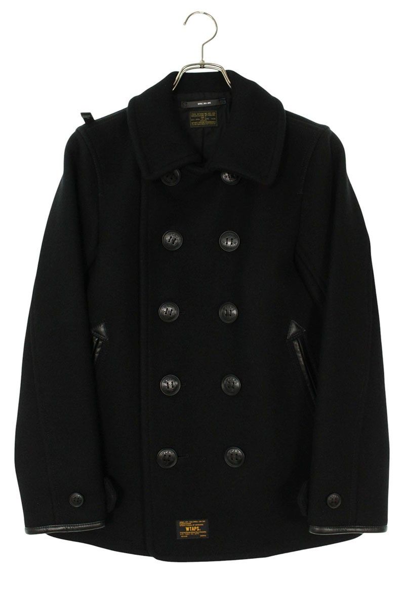 Wtaps Wtaps 13AW LACK WATCH S Wool Coat Black Size 1 Size US S / EU 44-46 / 1 - 1 Thumbnail