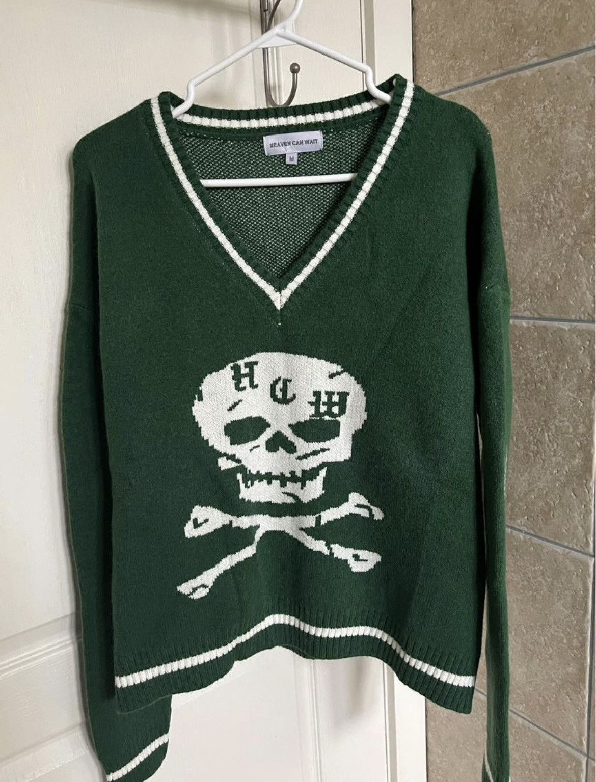 image of Heaven Can Wait in Green, Men's (Size Medium)