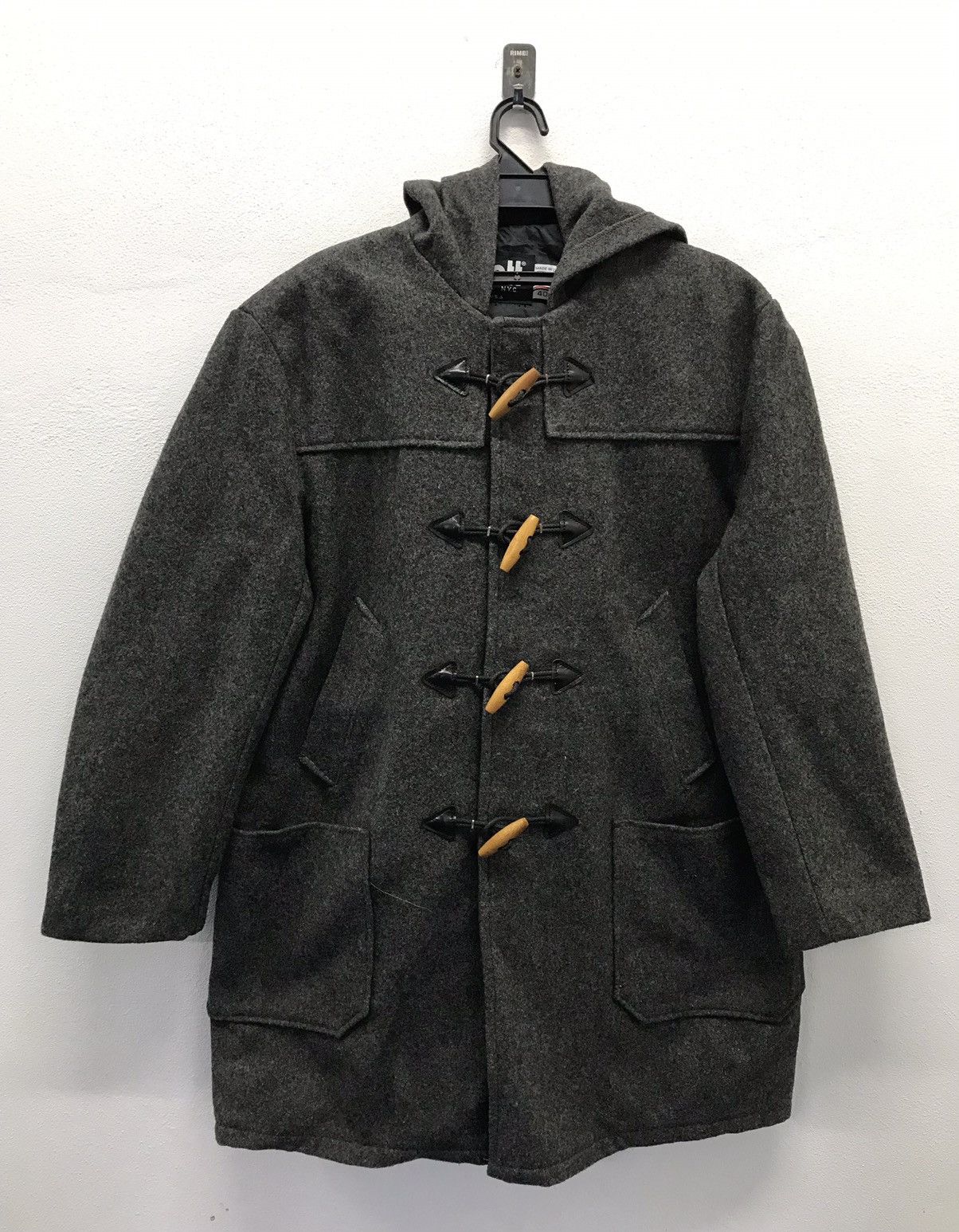 Schott × Vintage Vintage Schott Nyc Made In Usa Wool Jacket Size US L / EU 52-54 / 3 - 1 Thumbnail