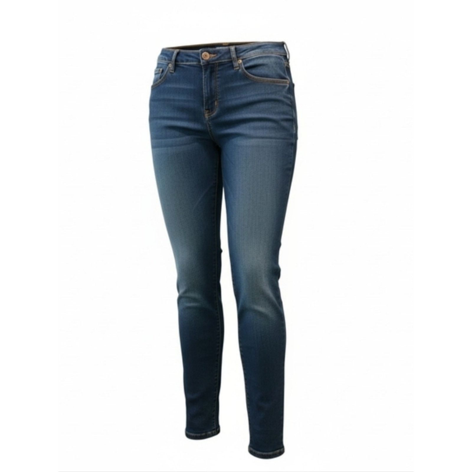 The Unbranded Brand Mudd Dark Wash Skinny Jeans Mid Rise Stretch Denim Size 15 Size 36" / US 14 / IT 50 - 10 Thumbnail