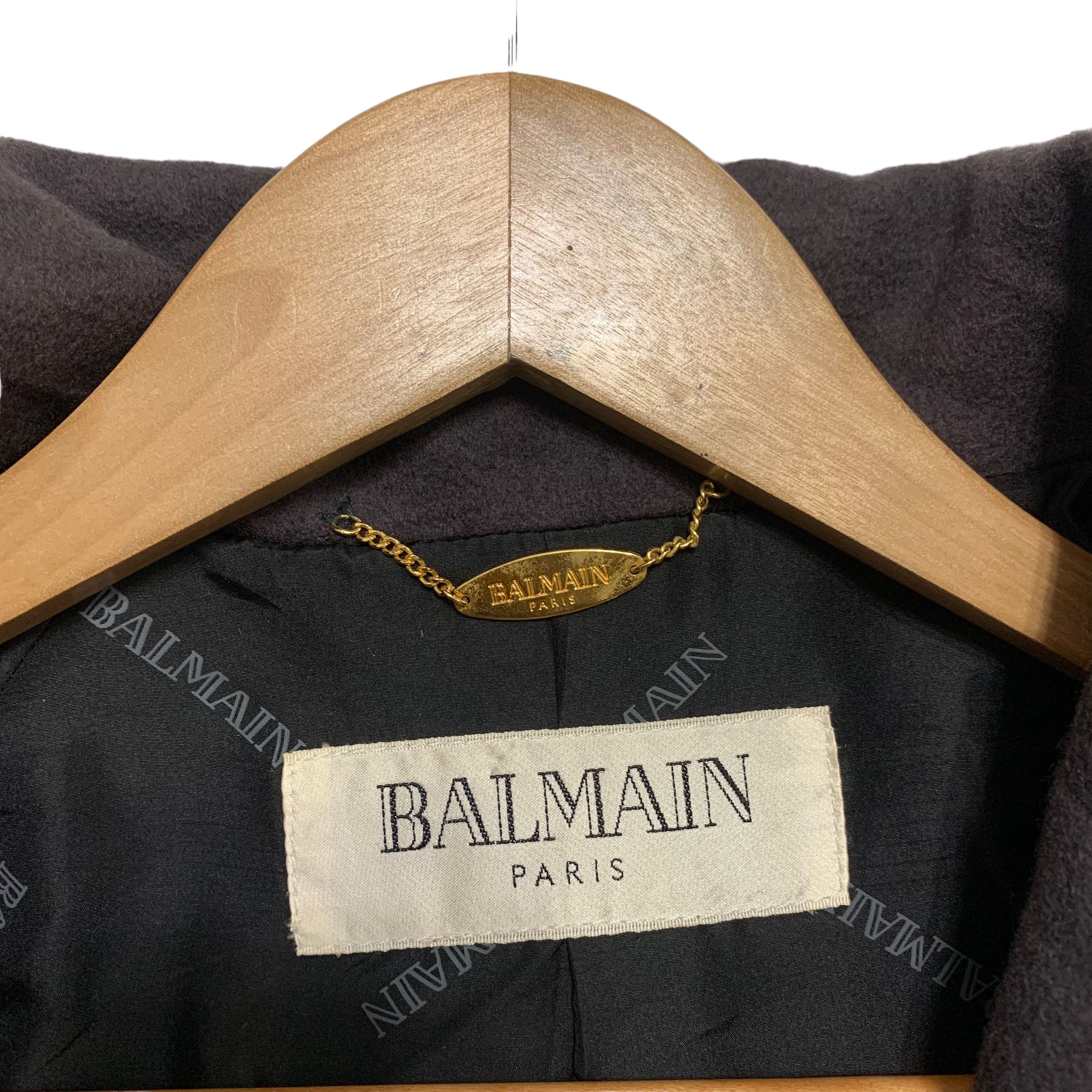 Balmain Balmain Paris Cashmere Coat Size M / US 6-8 / IT 42-44 - 9 Thumbnail