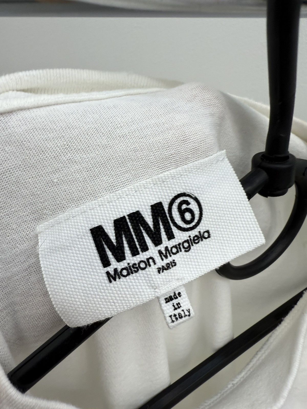 Maison Margiela MM6 by Maison Margiela Closed Logo Distressed Long Sleeve Size US XS / EU 42 / 0 - 6 Thumbnail