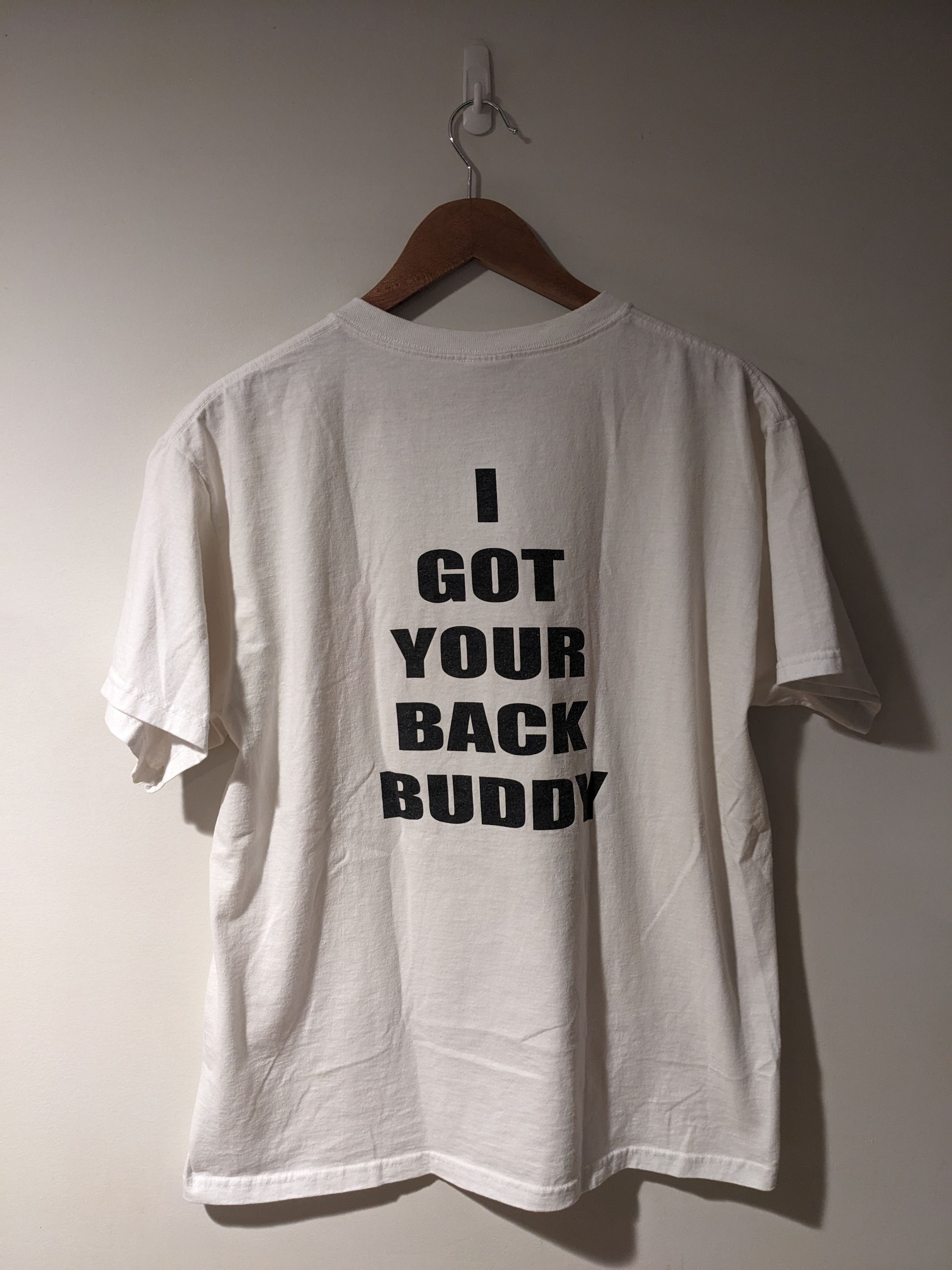 Vintage Vintage Save Kiss Theater I Got Your Back Buddy T-Shirt Size US L / EU 52-54 / 3 - 4 Thumbnail