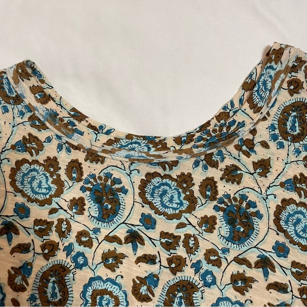 Other NWT New Rachel Roy Floral Cotton Blend T-Shirt Top Size L Size L / US 10 / IT 46 - 5 Thumbnail