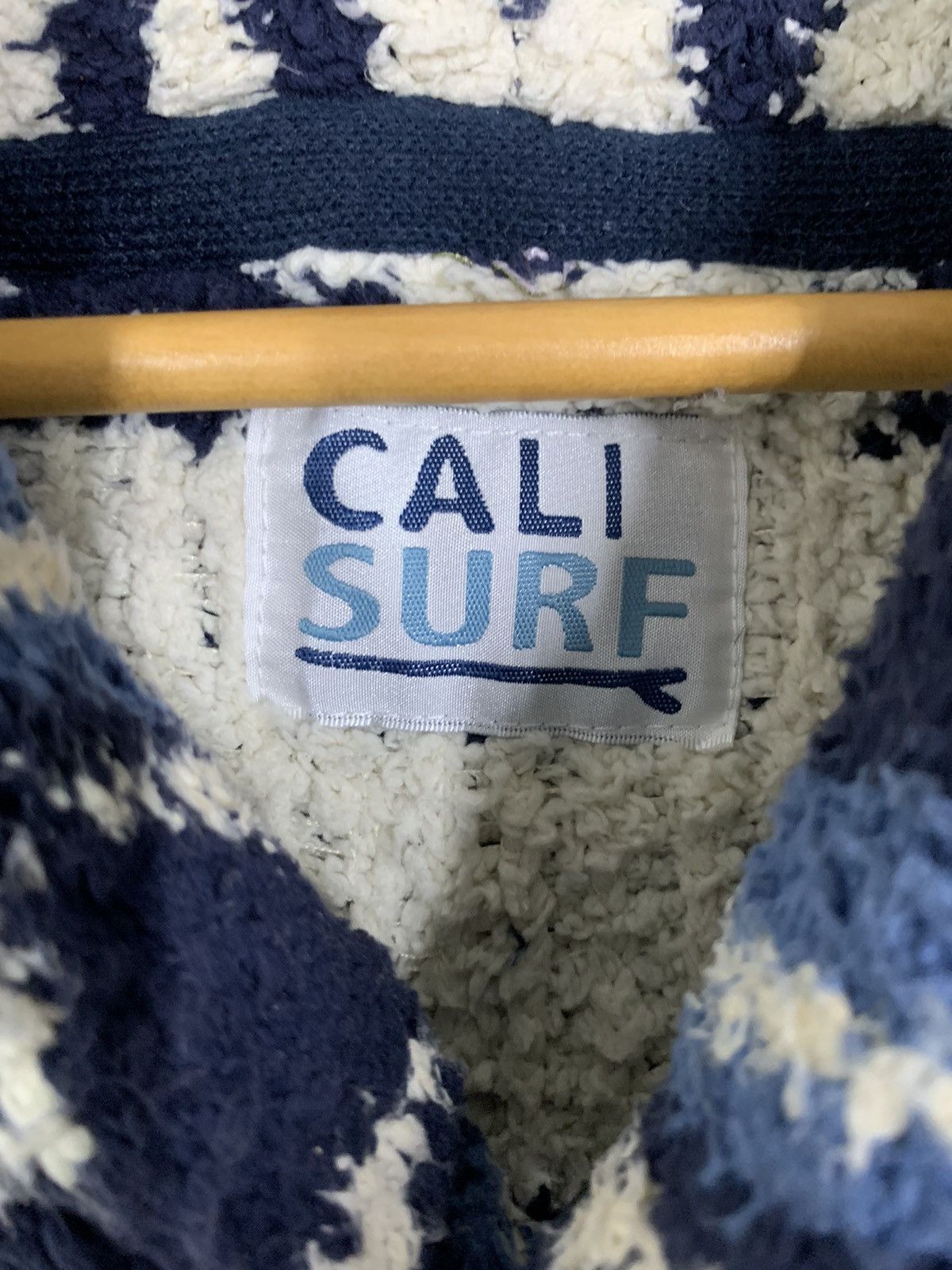 Japanese Brand × Vintage Vintage CALI SURF Navajo Fleece Jacket Size US L / EU 52-54 / 3 - 7 Thumbnail