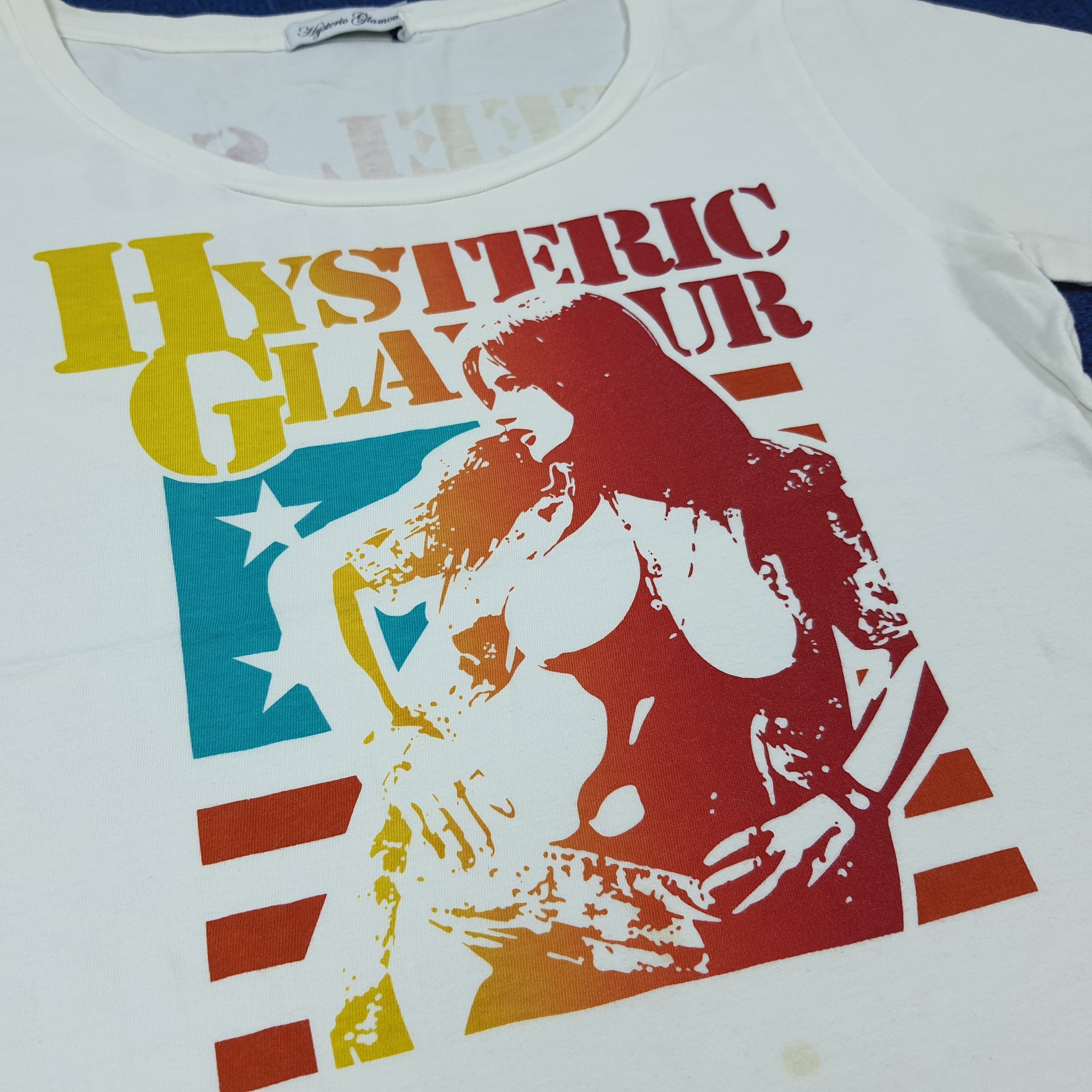 Hysteric Glamour Vintage Hysteric Glamour Japan Streetwear Tshirt C285N68 Size XS / US 0-2 / IT 36-38 - 2 Thumbnail