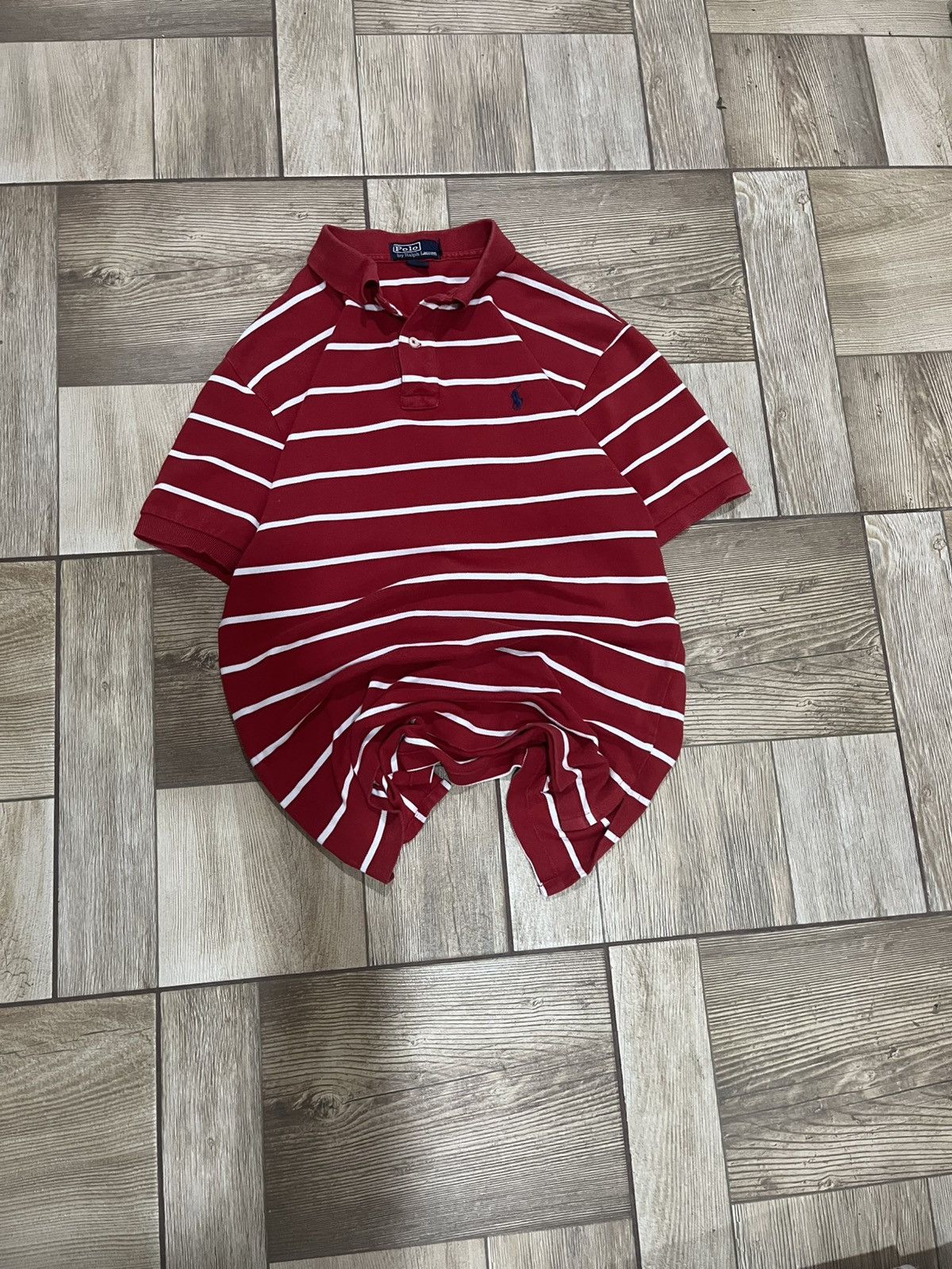 Polo Ralph Lauren Ralph Lauren Striped Polo Shirt Size US XL / EU 56 / 4 - 1 Thumbnail