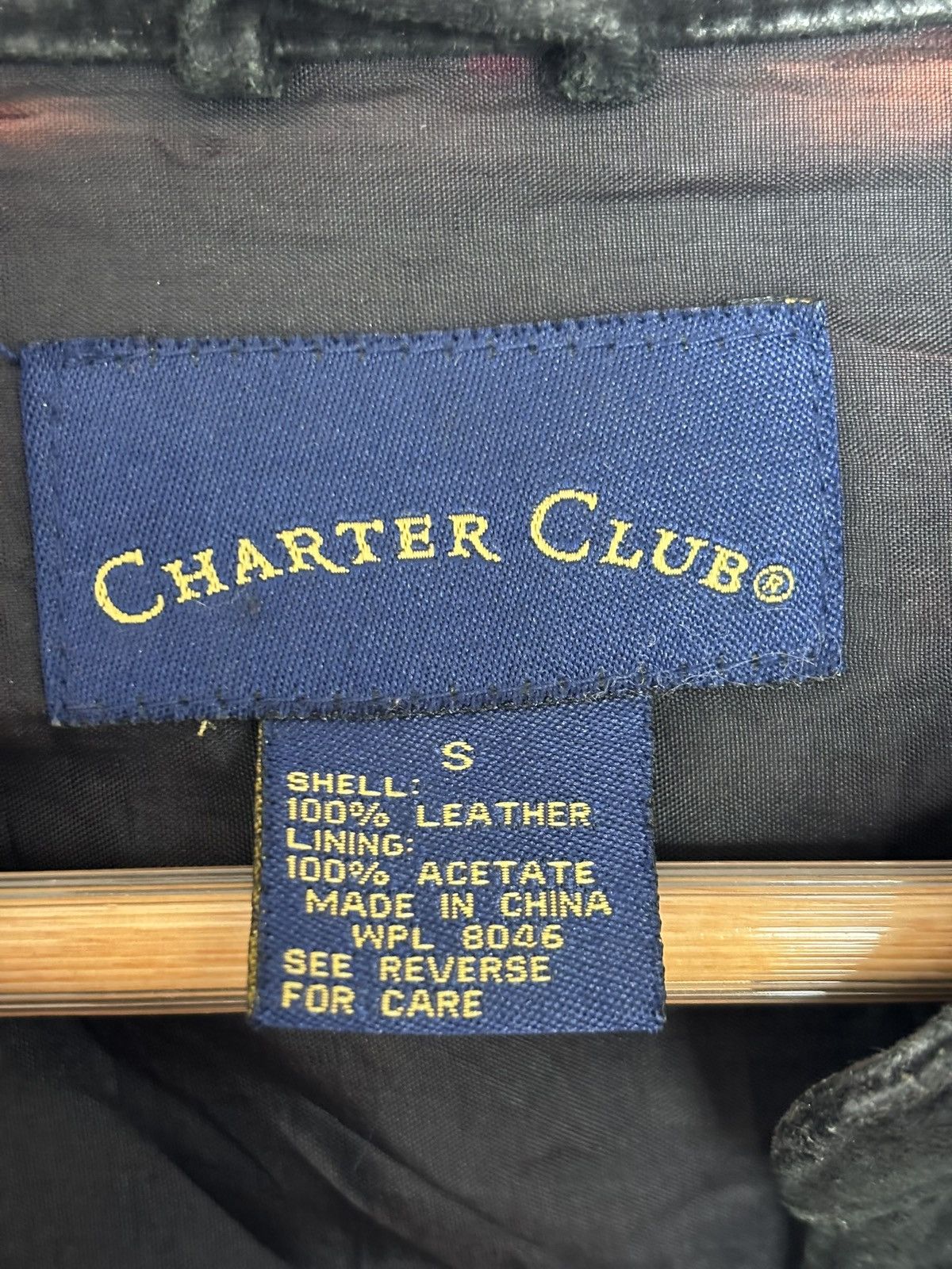 Charter Club Charter Club Black Suede Leather Button Up Shirt Jacket S Size US S / EU 44-46 / 1 - 3 Thumbnail