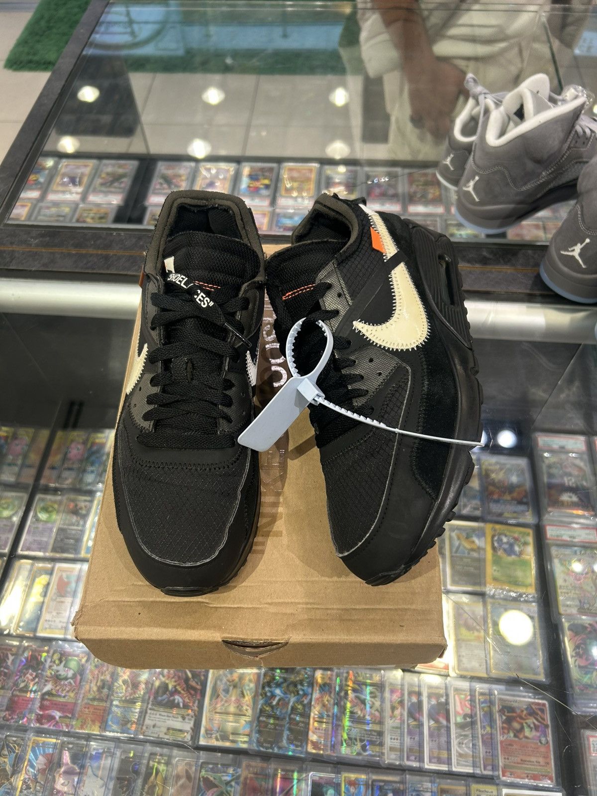 Nike × Off-White Nike Airmax 90 Off-White Black Size US 8 / EU 41 - 1 Thumbnail