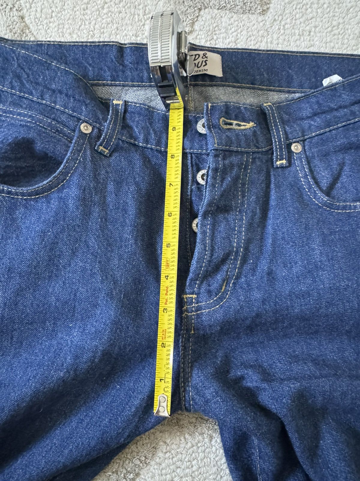 Naked & Famous Naked and Famous Jeans, 32x26, New Frontier Selvedge Blue Size US 32 / EU 48 - 8 Thumbnail