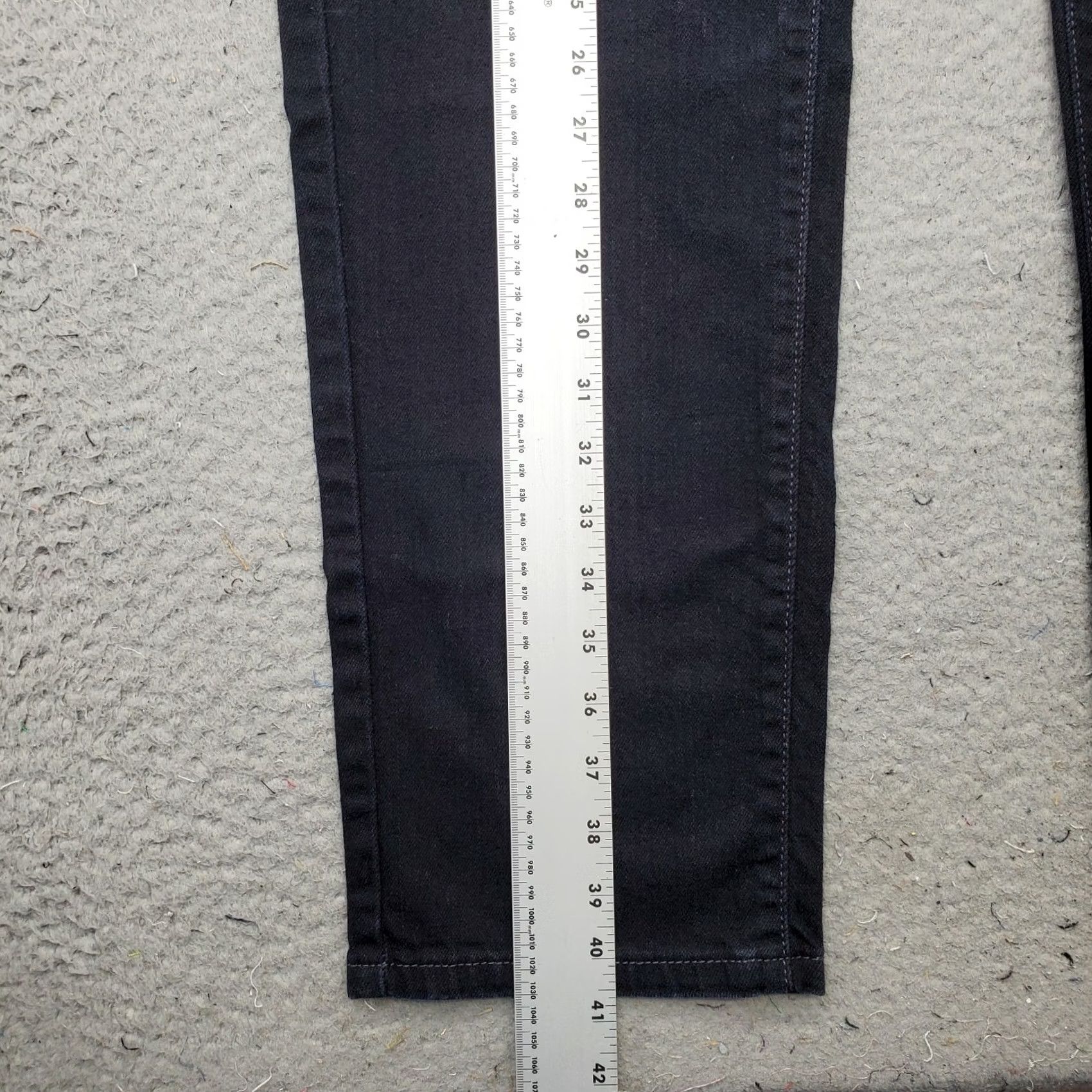 Levi's Levi's Womens 542 Low Skinny Jeans Jeans 24 Blue Denim Modern Fit Red Tab Streetwear Size 24 Womens Size 42" / US 20 - 3 Thumbnail