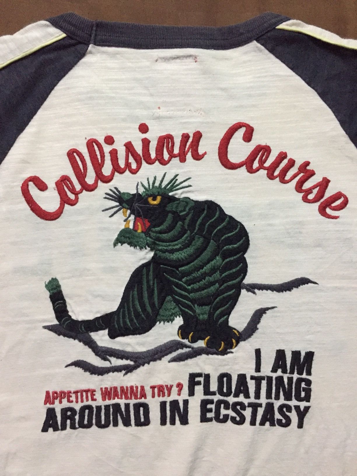 Japanese Brand Japanese Motive Tiger Embroidered Loopwheel Tee Size US L / EU 52-54 / 3 - 5 Thumbnail