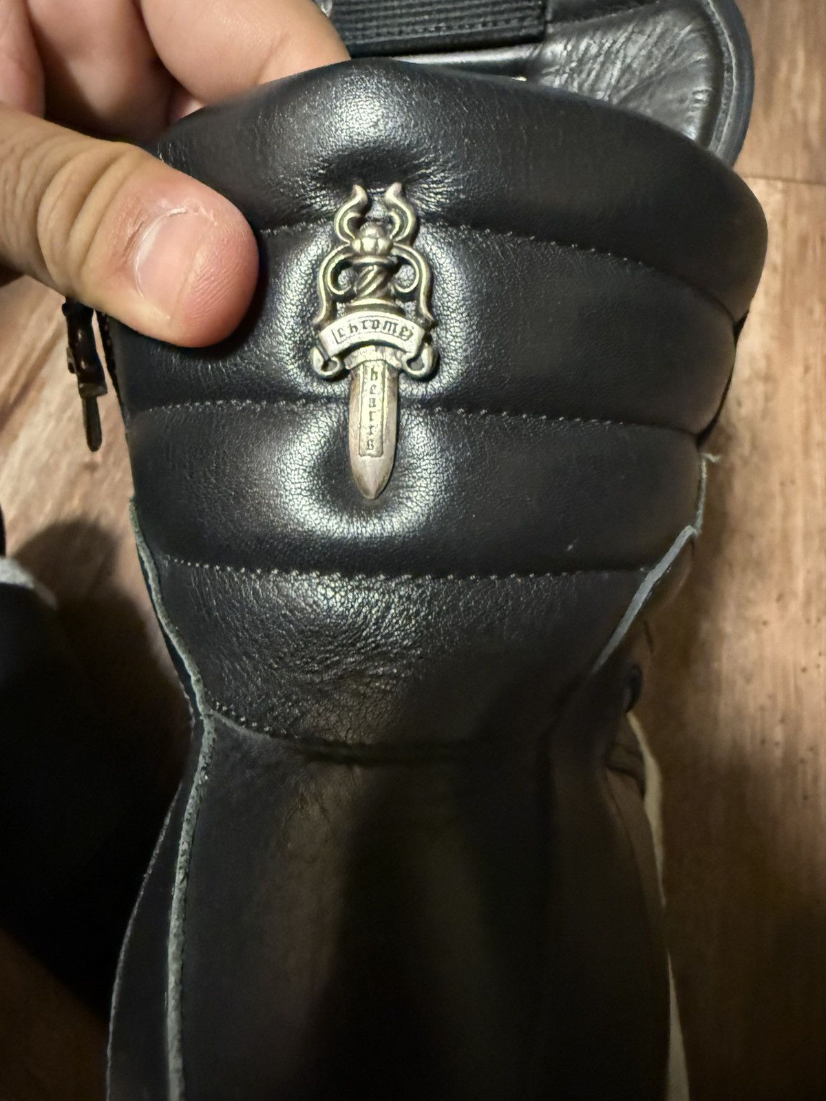 Chrome Hearts × Rick Owens Chrome Hearts Rick Owens Geo Baskets Size US 10 / EU 43 - 8 Thumbnail